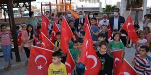 BAŞKAN YAVUZ 23 NİSAN BAYRAMINI ÇOCUKLARLA BİRLİKTE KUTLADI