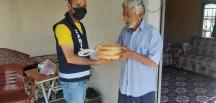 KIRIKHAN BELEDİYESİ ZABITA EKİPLERİ YAŞLILARA ÜCRETSİZ EKMEK DAĞITIMI YAPTI