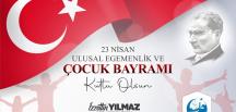 YILMAZ: “BAYRAMINIZ KUTLU OLSUN ÇOCUKLAR”