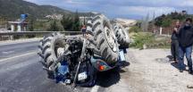 Altınözü’nde traktör devrildi: 2 yaralı