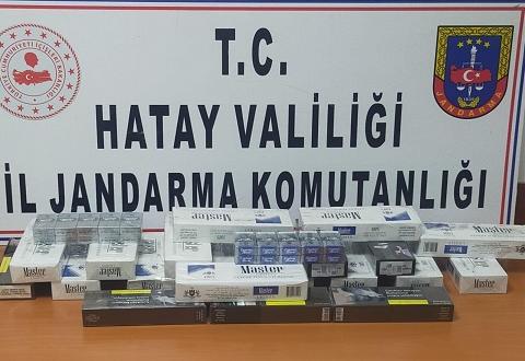 Hatay’da 226 paket kaçak sigara ele geçirildi