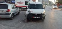 Otomobiller çarpıştı: 1 yaralı