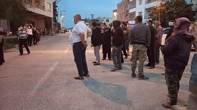 Hatay’da okul yol güzergahının kapatılmasına tepki