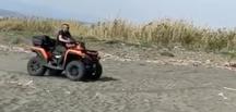 Hatay’daki ATV kazası kamerada