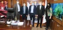 GELİŞİM VE PALMİYE’DEN EMNİYET MÜDÜRÜ GÜNEŞ’E KUTLAMA ZİYARETİ