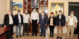 HGC’DEN KAYMAKAM DEMİR VE BAŞKAN ELMASOĞLU’NA NEZAKET ZİYARETİ