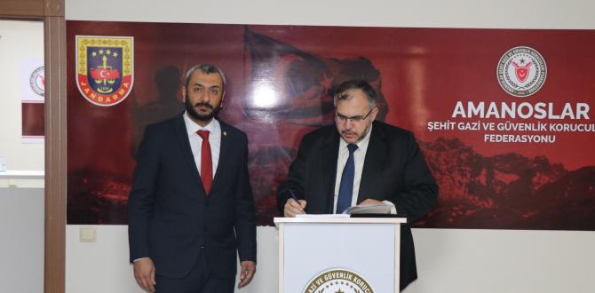 Çalışkan’dan Şehit Gazi ve Güvenlik Korucuları Federasyonu’na ziyaret