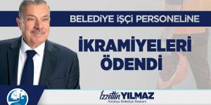 MÜBAREK RAMAZAN AYI ÖNCESİ ANTAKYA BELEDİYESİ İŞÇİ PERSONELİNE İKRAMİYELERİ ÖDENDİ