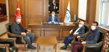 MHP DEFNE İLÇE BAŞKANI FERİT KAPLAN SGK HATAY İL MÜDÜRÜNÜ ZİYARET ETTİ