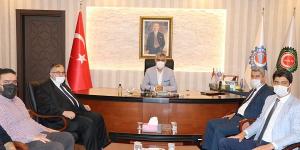 ÇALIŞKAN’DAN GÜNGÖR’E ZİYARET SAADET VE HAK-İŞ FİKİR ALIŞVERİŞİNDE BULUNDU
