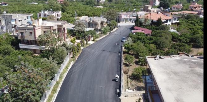 ADANA SOKAKTA ÇALIŞMALAR TAMAMLANDI