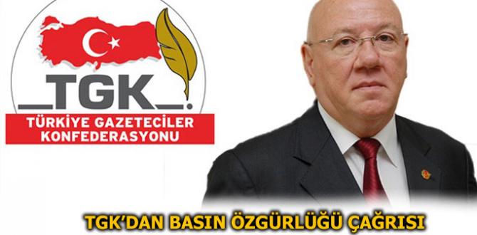 TGK’DAN BASIN ÖZGÜRLÜĞÜ ÇAĞRISI