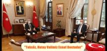 “Teksöz, Hatay Valimiz Esnaf Dostudur”