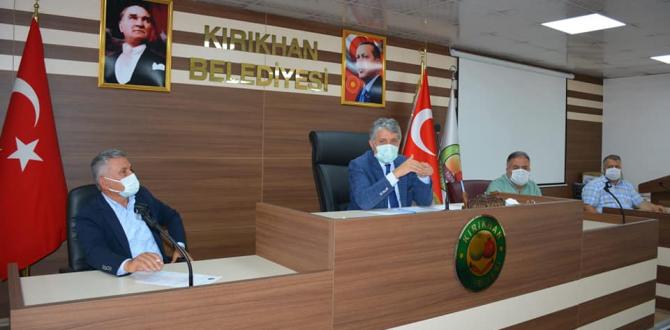 KIRIKHAN BELEDİYE MECLİSİ TOPLANDI