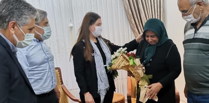 Kırıkhan’da şehit anneleri yalnız bırakılmadı