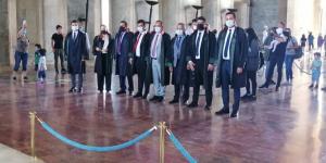 Hatay Barosu Yeni yönetimi Anıtkabir’de