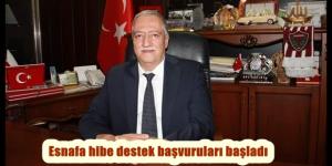 Esnafa hibe destek başvuruları başladı