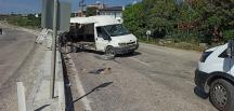 Sokağa çıkma kısıtlamasında feci kaza: 2 yaralı