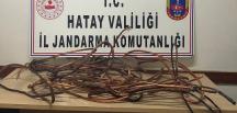 Trafoyu söküp bakır kablo çaldı