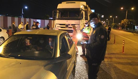 Dörtyol’da “Tam Kapanma” denetimleri sürüyor