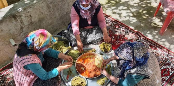 Pandemide toplu iftar yapamayan vatandaşlar “ülüş” geleneğini canlandırdı
