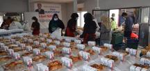 Afrin’de 100 bin kişiye iftarlık kumanya ve 7 bin gıda kolisi dağıtıldı