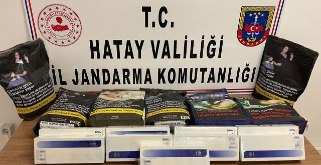 Altınözü’nde jandarmadan kaçakçılık operasyonu