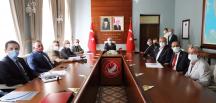 Vali Doğan kaymakamlarla VKS aracılığıyla buluştu
