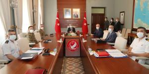 Valilikte kademeli normalleşme toplantısı