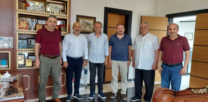 HGC’DEN İŞ İNSANI ASFUROĞLU VE KAVAK’A NEZAKET ZİYARETİ