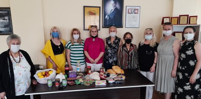 İhtiyaç sahibi ailelere gıda yardımı