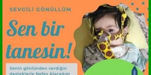 Samandağlı SMA Hastası” Nefes Bebek “yardımlarınızı bekliyor