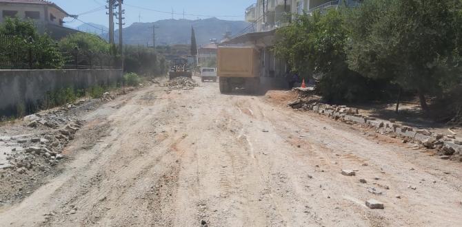 CUMA ORUÇ SOKAK VE ASLAN SOKAK’TA ÇALIŞMALAR DEVAM EDİYOR