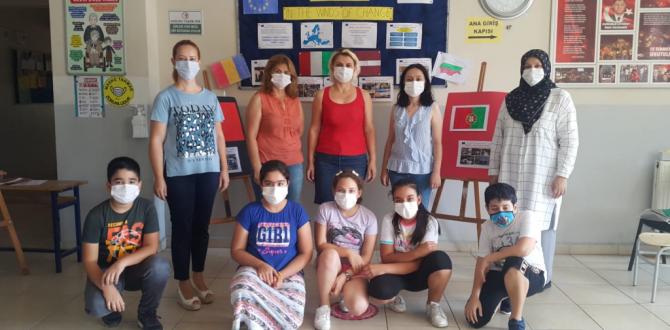 İskenderun Demirçelik Ortaokulu’ndan “Değişimin Rüzgarında, Birlikte” Projesi