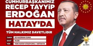 AK Parti Hatay: Özlem bitiyor