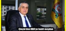 Çinçin’den HBB’ye hodri meydan