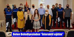 Belen Belediyesinden “İnteraktif eğitim”