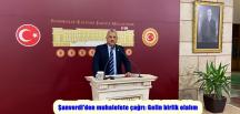 Şanverdi’den muhalefete çağrı: Gelin birlik olalım