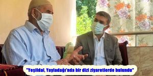 “Yeşildal, Yayladağı’nda bir dizi ziyaretlerde bulundu”