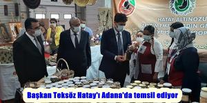 Başkan Teksöz Hatay’ı Adana’da temsil ediyor