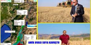 AMİK OVASI SUYA KAVUŞTU