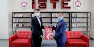 İSTE TÜRKİYE MAARİF VAKFI YETKİLİLERİNİ AĞIRLADI