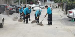 ANTAKYA BELEDİYESİ EKİPLERİNDEN KAPSAMLI TEMİZLİK ÇALIŞMASI