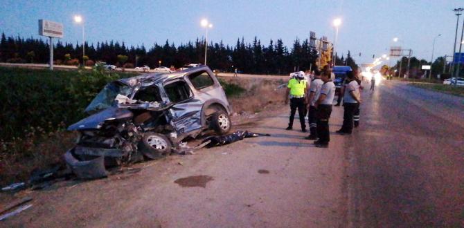 Hatay’da trafik kazası: 2 ölü, 5 yaralı
