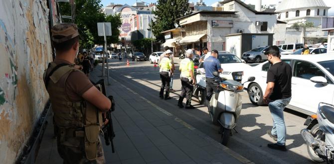 İskenderun’da drone destekli uygulama