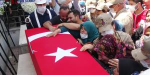 Şırnak’ta şehit olan uzman çavuş Hatay’da toprağa verildi