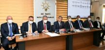 BAŞKAN YILMAZ, AK PARTİ İL BAŞKANLIĞINDA BASIN TOPLANTISINA KATILDI