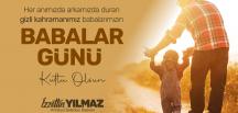 BAŞKAN YILMAZ’DAN BABALAR GÜNÜ MESAJI