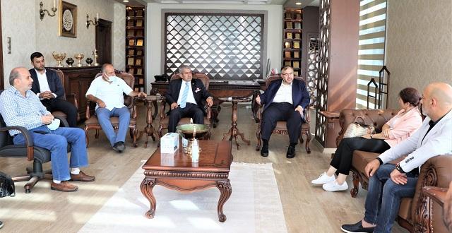 GAZETECİLER CEMİYET BAŞKANLARINDAN ÇALIŞKAN’A ZİYARET