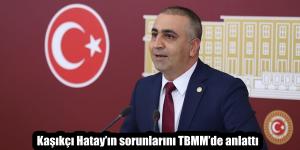 Kaşıkçı Hatay’ın sorunlarını TBMM’de anlattı